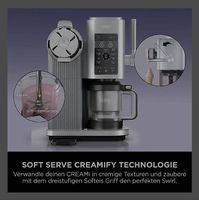 Ninja Eismaschine Creami Swirl (Kugeleis und Softeis)