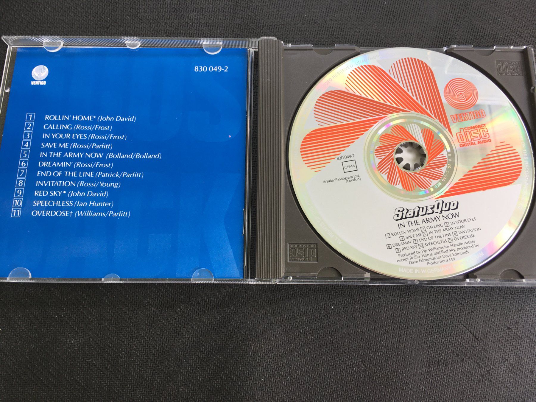 CD: Status Quo - In the Army now -CD- – Usato da St.Gallen venduto da MedienJoe 1