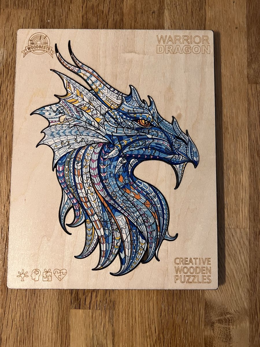 Puzzle: Puzzle Warrior Dragon – Nuovo (secondo la descrizione) da Tuggen venduto da dkdbru