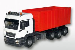 1:25 MAN TGS mit Abrollmulde gross