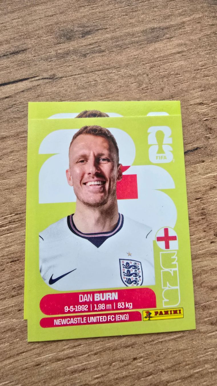 Panini Carte collezionabili: Panini WM 2026 England Dan Burn – Nuovo (secondo la descrizione) da Seewen SZ venduto da mads_around