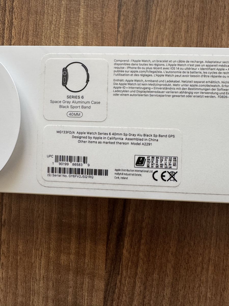 Apple Smartwatch: Apple Watch Series 6 40mm – Gebraucht aus Täsch von Toffifee99 2