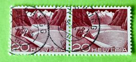Nr.301A  mit gestempelt Technik und Landschaft 1949   