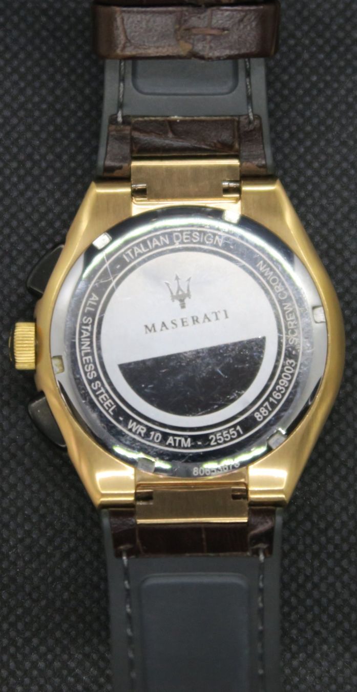 Maserati Uhren: Magnifique montre Maserati – Gebraucht aus L'Orient von paulbech01 4