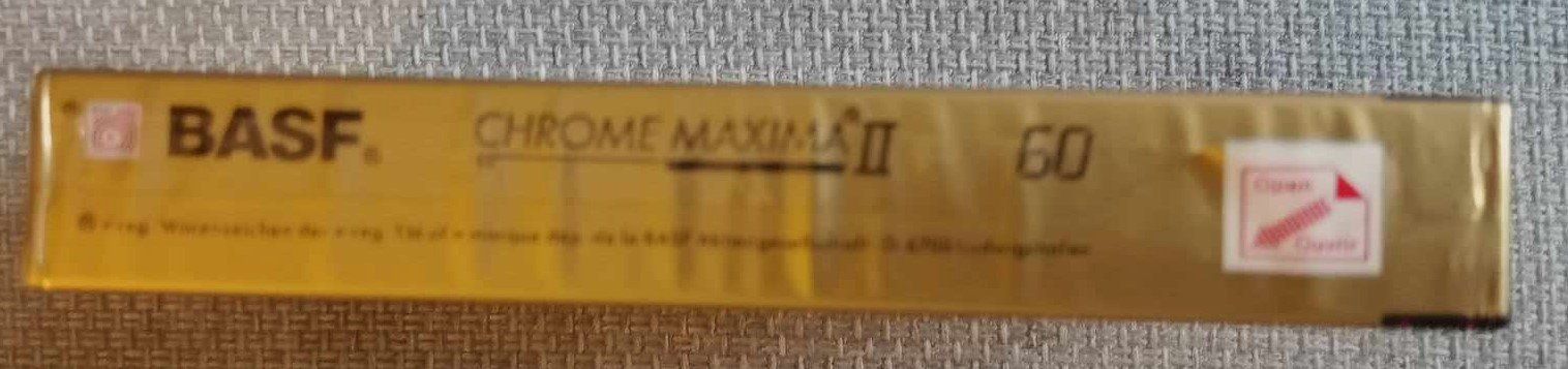 Kompaktkassetten: BASF - Chrome Maxima II C-60 / cassette scellée – Gebraucht aus Le Locle von  3