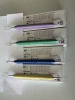 Color-stick Küretten Set Gracey gelb, blau, grün, lila