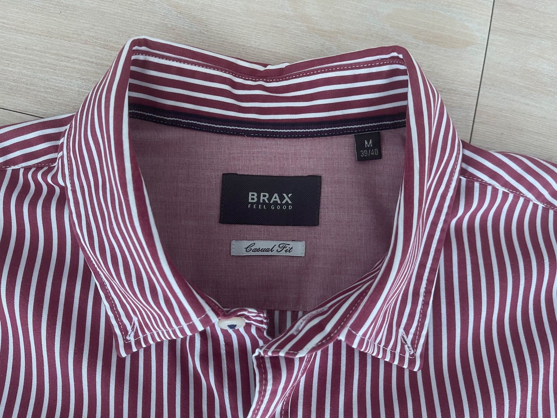 Brax Camicie: Brax Herrenhemd Gr.39/40 M Baumwolle – Usato da Zollikon venduto da dorean 4