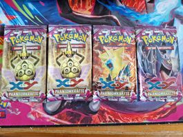 Pokémon XY Phantomkräfte - 8 LEERE !! BOOSTER