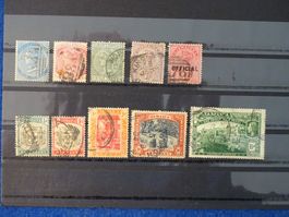 Jamaica uralte gestempelte Briefmarken
