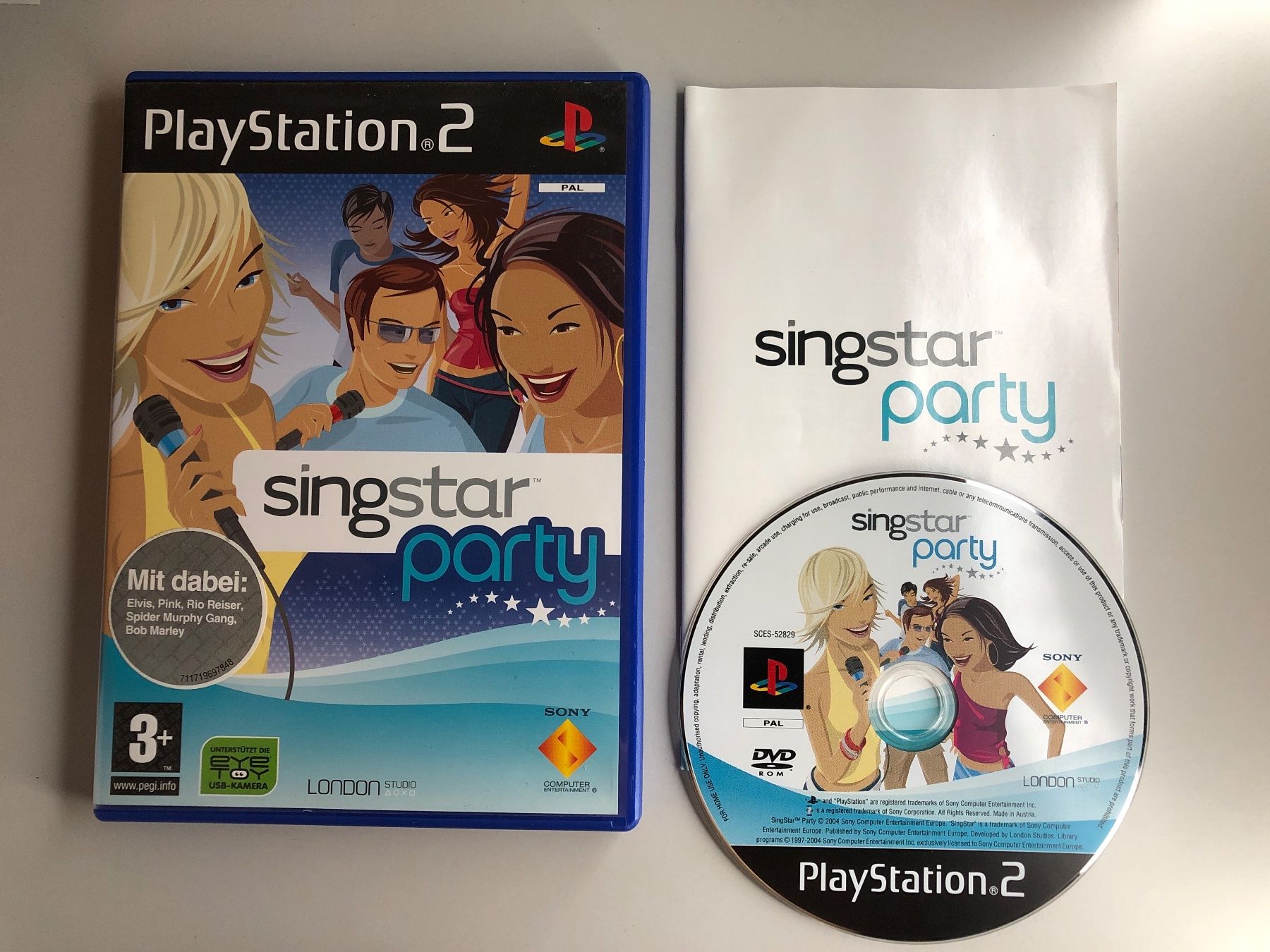 Sony Giochi: Singstar Party - PS2 – Usato da St.gallen venduto da taduz