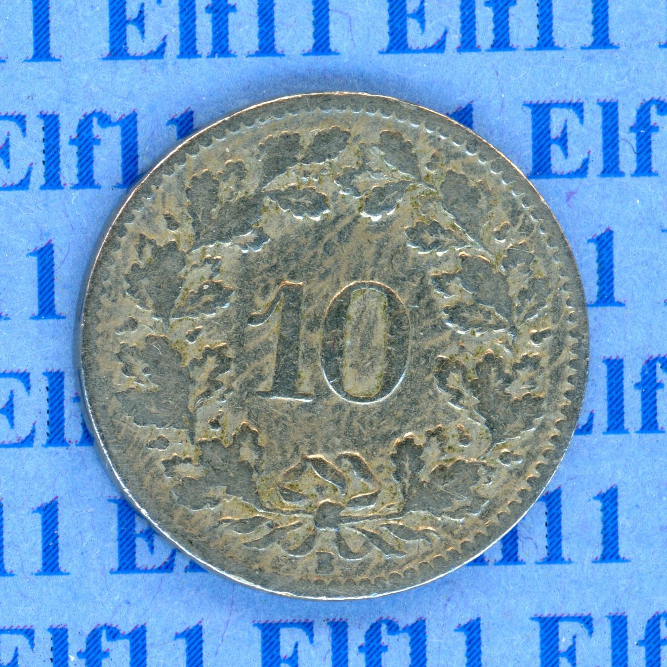 Tutti le monete: CHF___0.10 1904 s 10 Rappen – Usato da Widnau venduto da Elf11 1