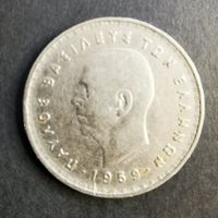 P69 Grece 10 Drachmai 1959