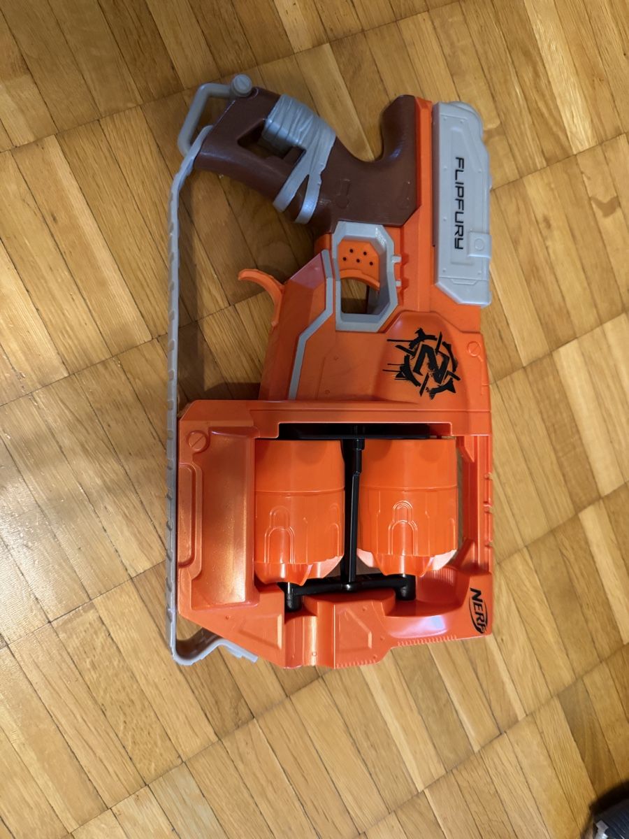Nerf Giocattoli: Nerf N-Strike Elite FlipFury Blaster – Usato da Berikon venduto da mar_52st