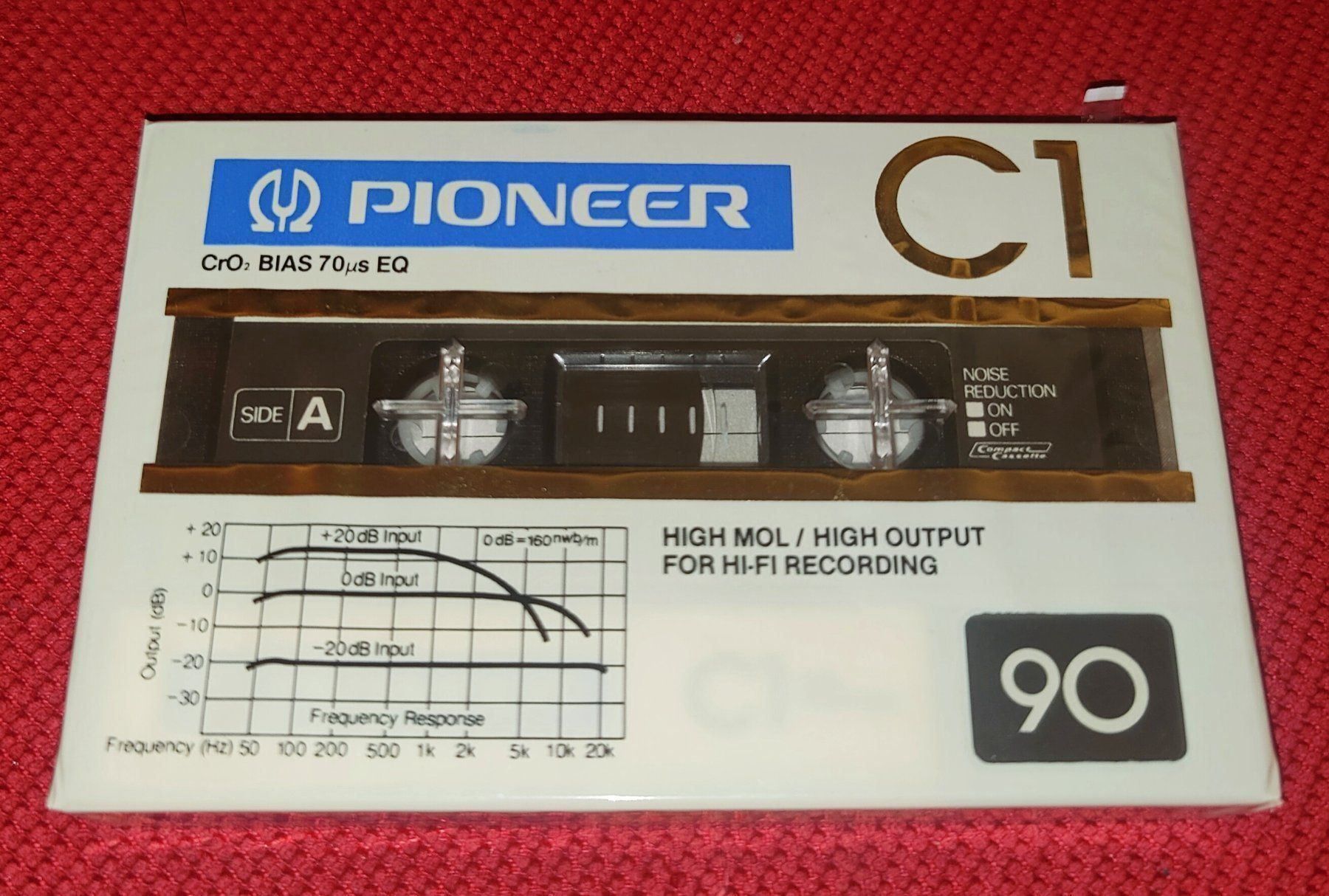 Kompaktkassetten: The First PIONEER "C1 90" type II.... – Neu und originalverpackt aus LAUSANNE von Mistersound