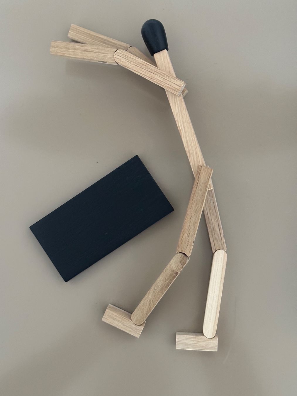 Statuette: Boyhood - Holz Match Man Small -  NP 69,- – Nuovo e nell'imballaggio originale da Meilen venduto da tresor009 6