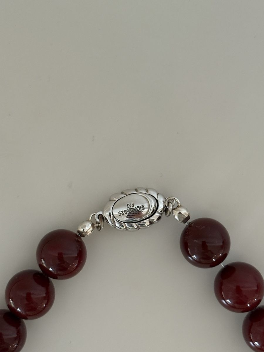 Ketten: burgundy red necklace – Neu (gemäss Beschreibung) aus Frauenfeld von Classiclover 1