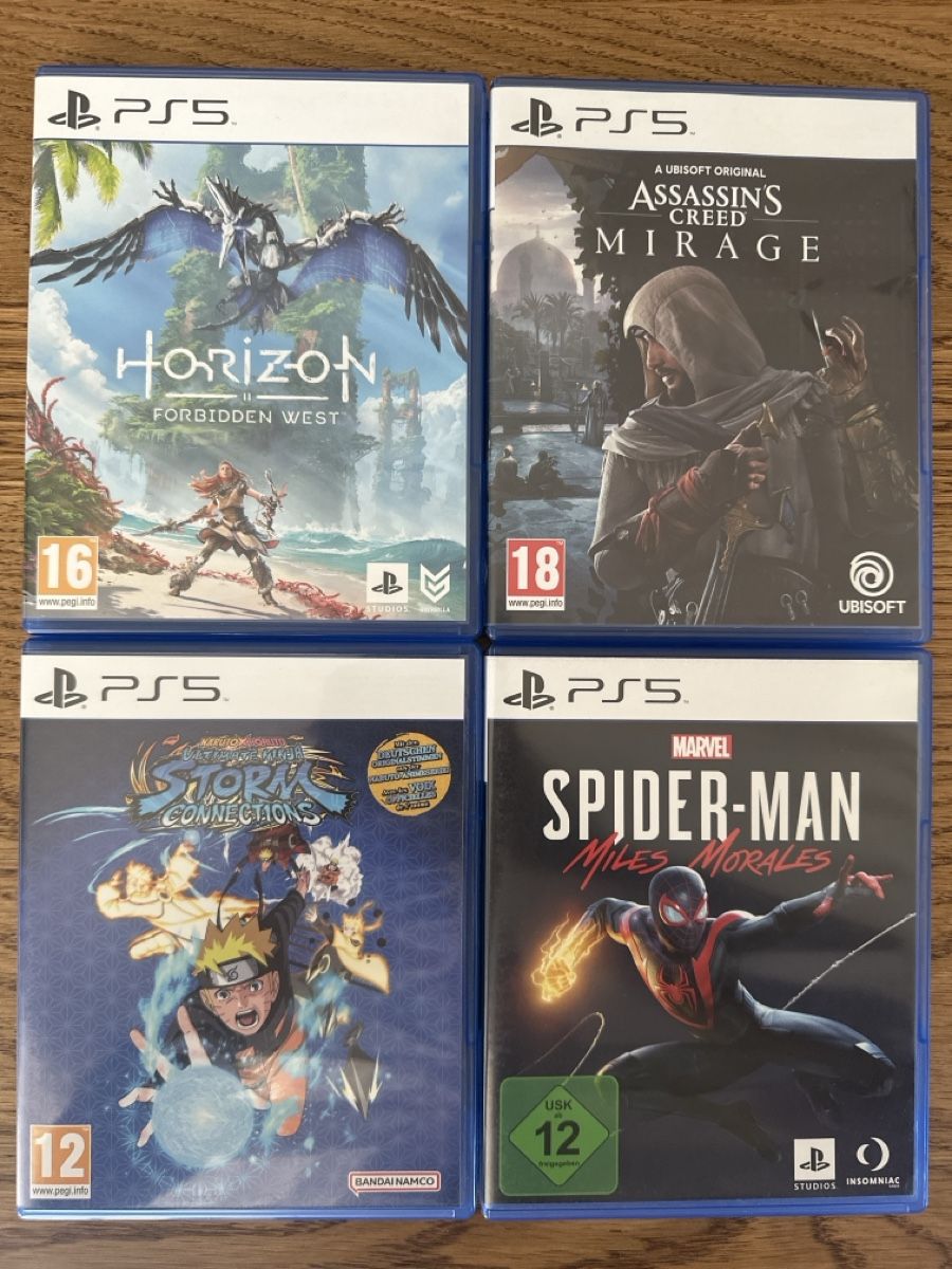 Sony Spiele: 4 PS5 Spiele – Neu (gemäss Beschreibung) aus Ostermundigen von hansuelipeterli