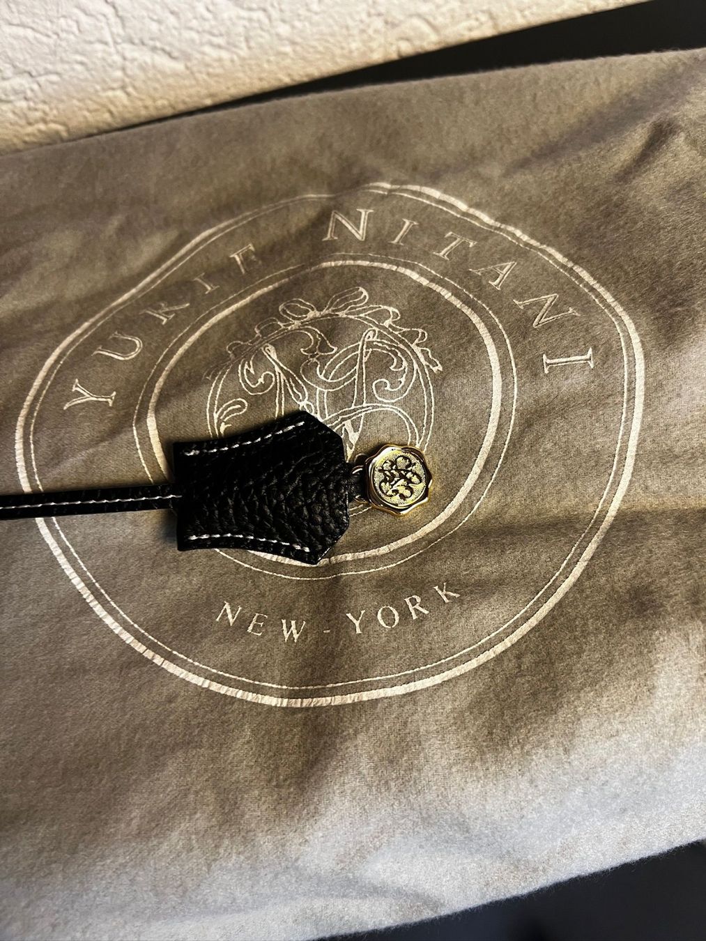 Borse: YUZEFI Mini Leder Handtasche Schwarz mit Dustbag – Usato da Winterthur venduto da Dejv 6