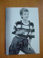 C.C.CATCH SÄNGERIN  HANDSIGNIERT AUTOGRAMMKARTE
