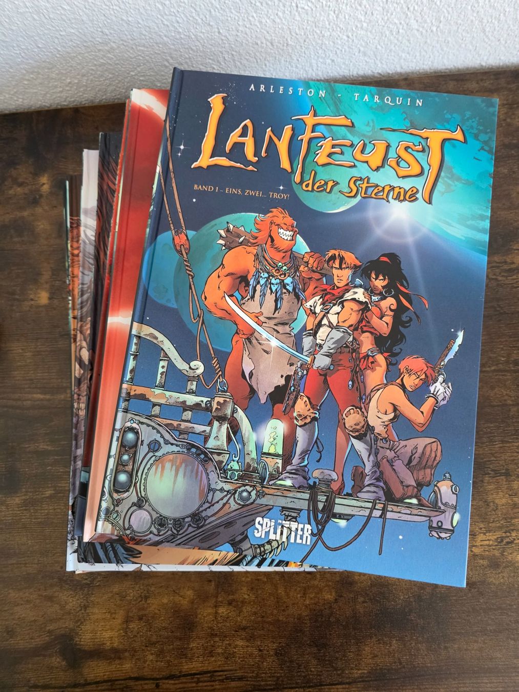 Fumetti: Lanfeust der Sterne Comic-Serie1-8 | Splitter Hardcover – Usato da Hildisrieden venduto da d.grueter