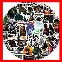 Call of Duty Ego Shooter X Box PS4 PS5 PC 50 tlg Stickerset