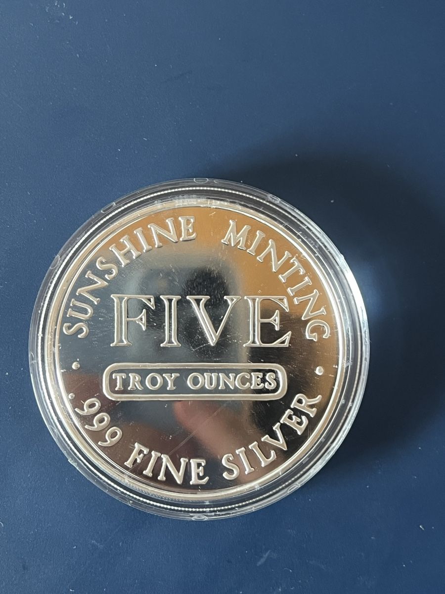 Toutes les monnaies: Silbermünze 5 oz – Neuf (Voir description) à Basel par G.SALE.1 1