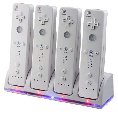 Caricabatterie: Nintendo Controller Ladestation + 4 Akku – Nuovo (secondo la descrizione) da Thun venduto da Newnewshop 2