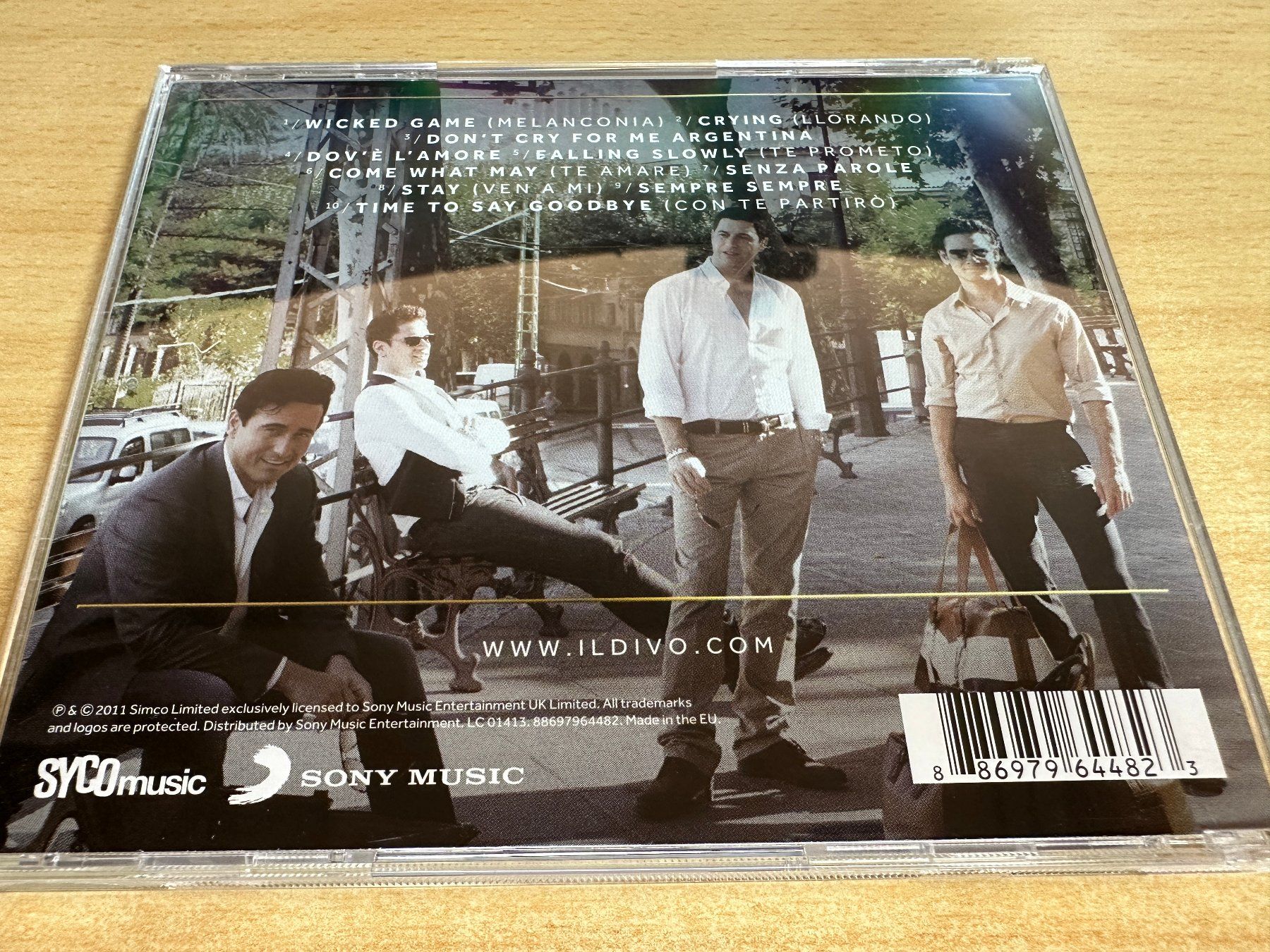CD: W1 Il Divo – Wicked Game – Usato da Rikon im Tösstal venduto da Alpenmutz 1