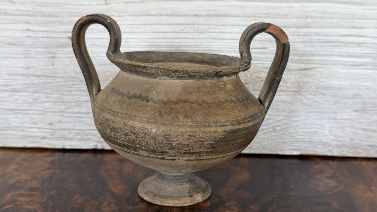 Tasses: Trinkbecher Skyphos  aus Ton antik – D'occasion à Riedholz par Frettchen63 2
