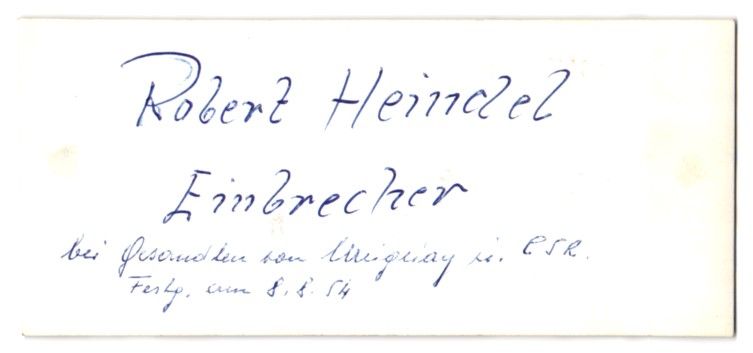 Fotografie & Manifesti: Fotografie Polizeifoto / Mugshot, Robert – Usato da Berlin venduto da bartko-reher 1