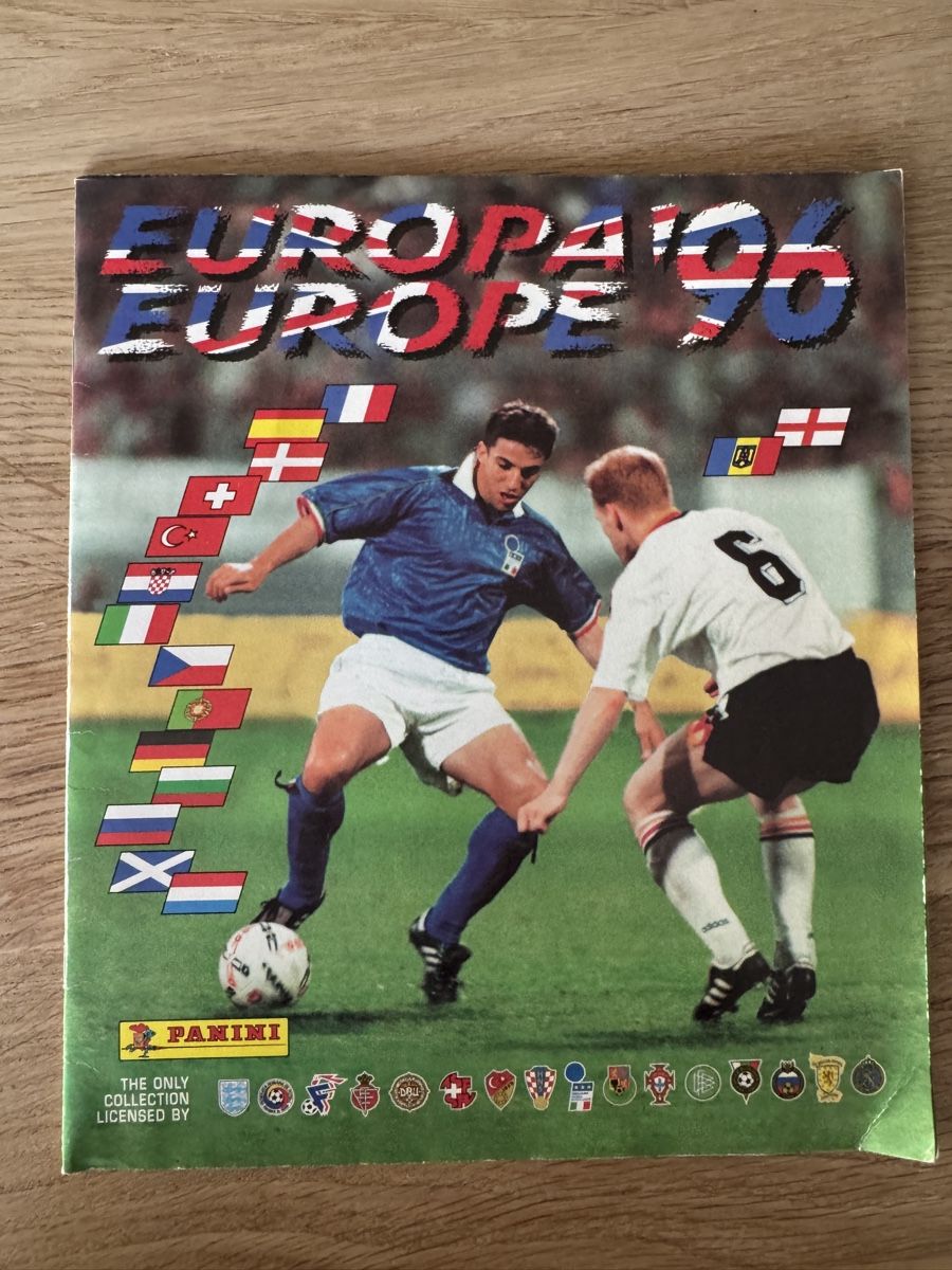 Panini Cartes à collectionner: Panini Europa 96, EM 96 Stickerheft – D'occasion à Teufen AR par lhe_wd6h