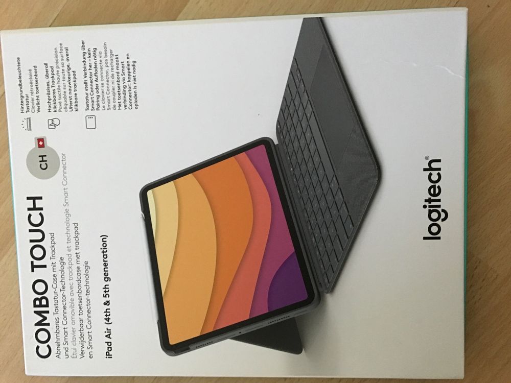 Logitech Combo Touch für iPad Air ( 4th&5th Generation) (Neu und ...