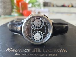 Maurice Lacroix Masterpiece Chronographe Uhr - top Zustand