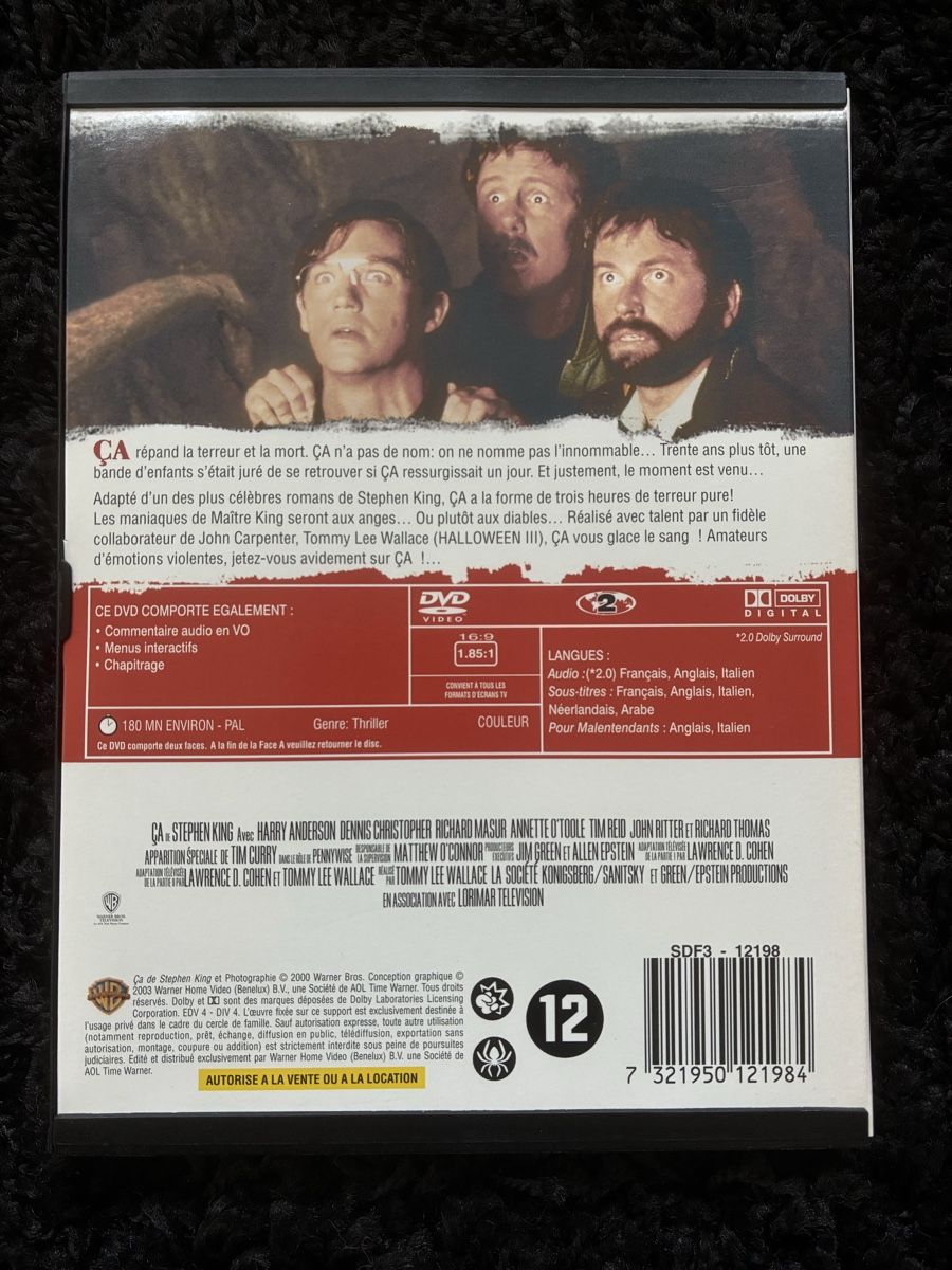 Tous les DVDs: DVD Ça – D'occasion à Neyruz FR par Shcc17 1