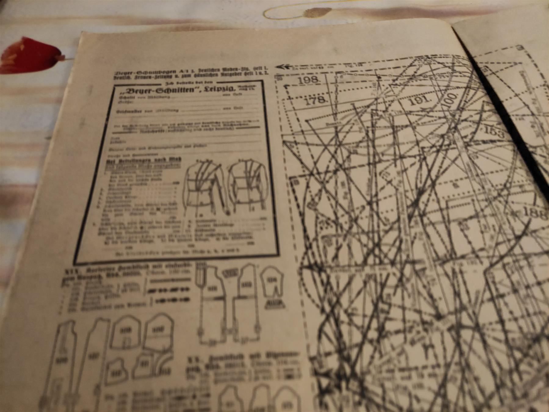 Schnittmuster: Schnittbogen Schneider Handarbeit Beyers Modewelt A 1924 1 – Gebraucht aus Luzern von leseratte24 3