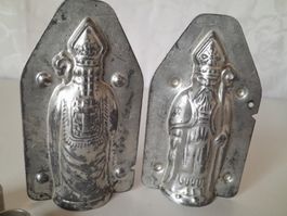 Schokoladenform Heiliger Nikolaus klein, 10 cm hoch