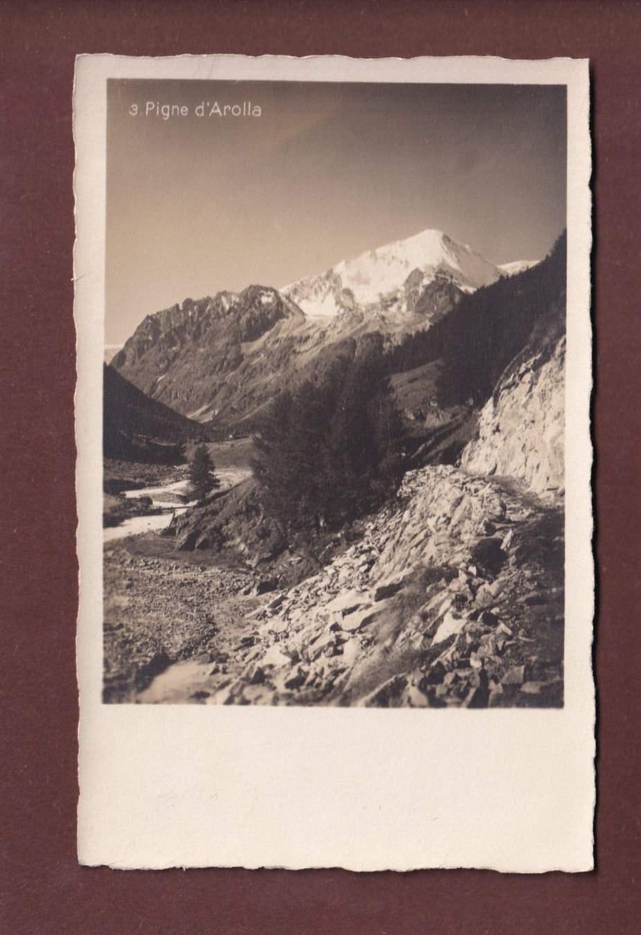 Cartes postales: PIGNE D'AROLLA – D'occasion à Pully par nicecards-shop