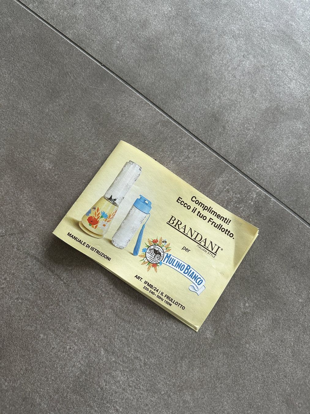 Küchengeräte: New frullatore / blender – Neu und originalverpackt aus Lugano von _tuttifrutti_ 2