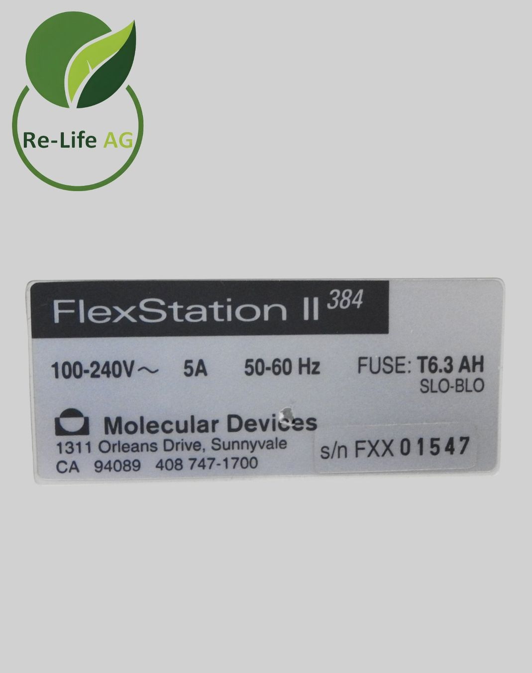 Tutte le macchine: Molecular Devices FlexStation II 384 Microplate Reader – Difettoso da Reinach BL venduto da Re-LifeAG_Labor 8