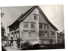 Widnau altes Pfarrhaus abgebrochen Rheintal Photo Foto