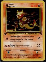 Magmar 39/62 Fossil 1st Edition