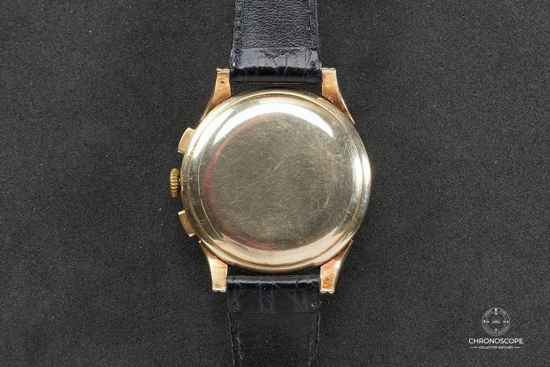 Omega Orologi: Omega Chronograph Reference OJ 2467 in 14k, original dial – Usato da Luzern venduto da ChronoScope6004 6