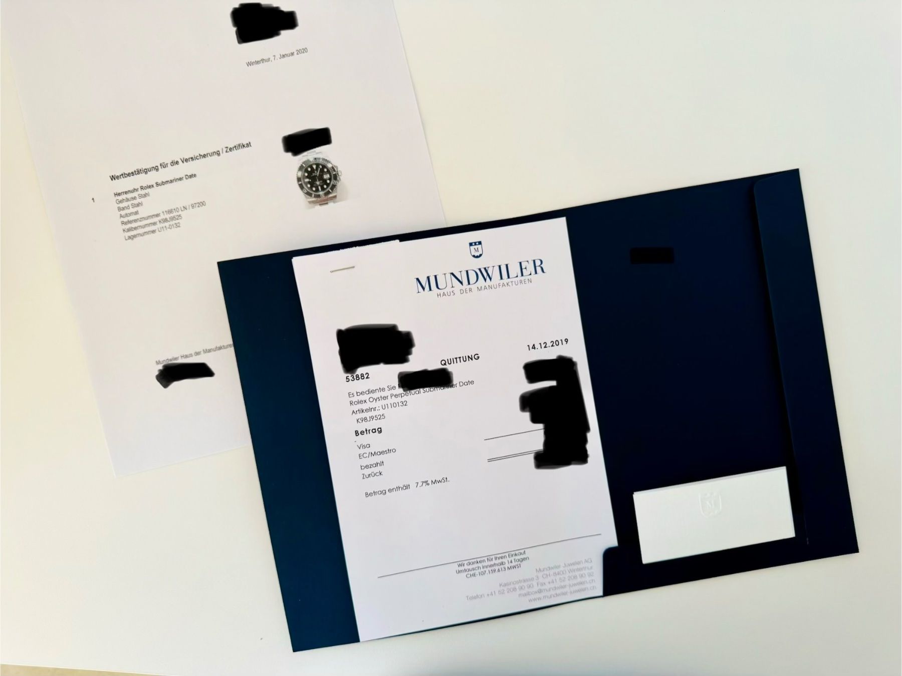 Rolex Uhren: Rolex Submariner Date – Neu (gemäss Beschreibung) aus Winterthur von salebook 6