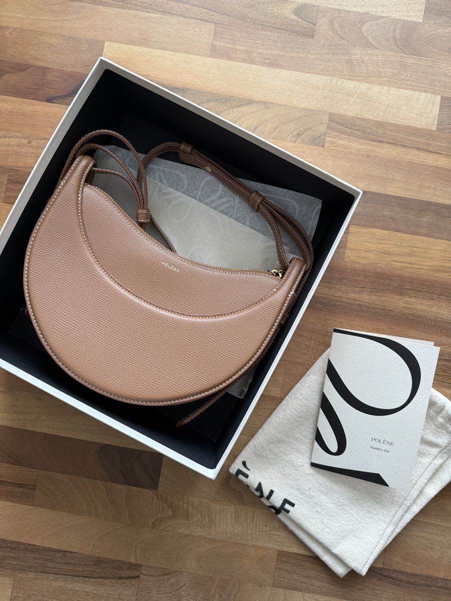 Taschen für Damen: Polene Umhängetasche Numero Dix Camel – Gebraucht aus Wangen ZH von seretdn 1