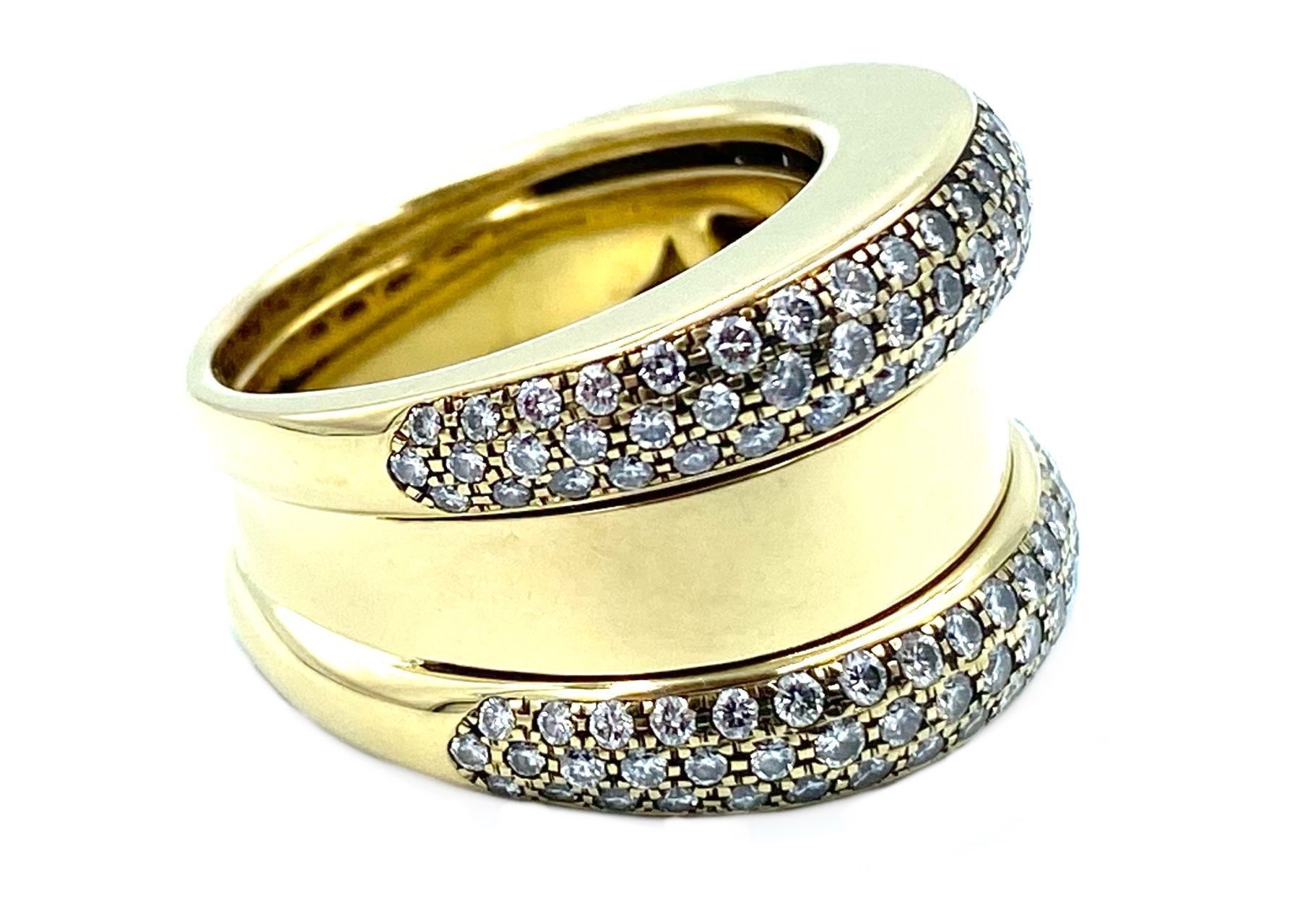 Chopard Anelli: Chopard. Bague La Strada or jaune et diamants – Usato da Renens VD venduto da Diademe.sarl 8