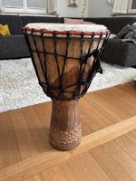 Afrikanische Djembé Massivholz