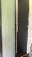 IKEA PAX Tür Schwarzbraun mit Milchglas, ca. 50x229 cm