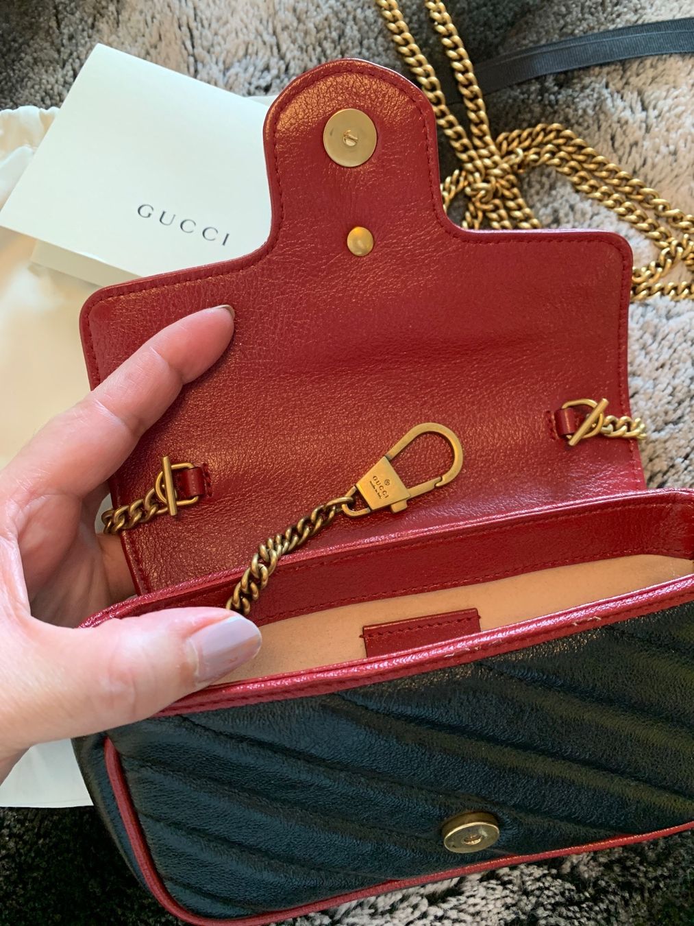 Gucci Taschen für Damen: GUCCI Marmont Mini Tasche Bag – Gebraucht aus FORCH von PRINCESSHK 2