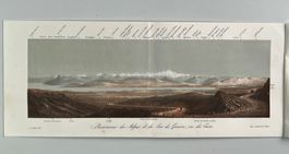 Panorama Genfersee und Alpen Briquet Cuvillier Lemercier