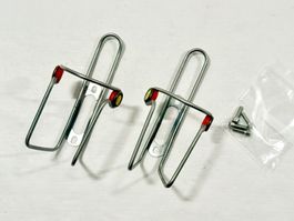 Elite Tubular Cage INOX Flaschenhalter Set 2 Stück 2608